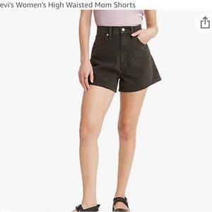 Levi’s Women’s High Waisted Mom Shorts
